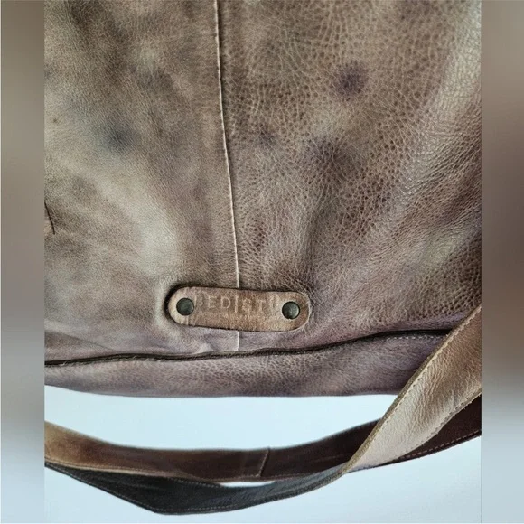 BED Stu Starry Night Rockaway Leather Bag EUC - Picture 5 of 11